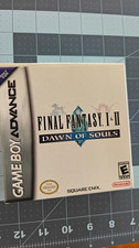 Final Fantasy I & 2 Dawn of Souls - Gameboy Advance - Complete in Box