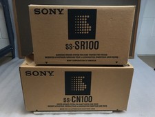 Sony SS-CN100 and Sony SS-RN100 Center and Rear Speaker System - New Open Box