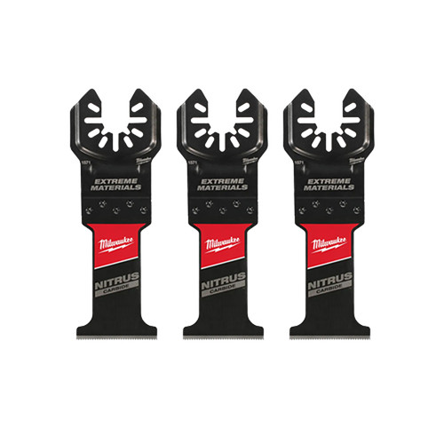 Milwaukee 49-25-1573 NITRUS Extreme Universal Fit OPEN-LOK Multi-Tool Blade 3PK