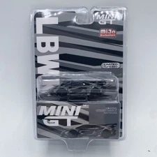 1/64 MINI GT LB WORKS LAMBORGHINI HURACAN GT DIGITAL CAMOUFLAGE 1 OF 6360