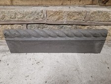 Concrete Decorative Edging Kerbs, Double Sided Rope And Thistle + Others.
