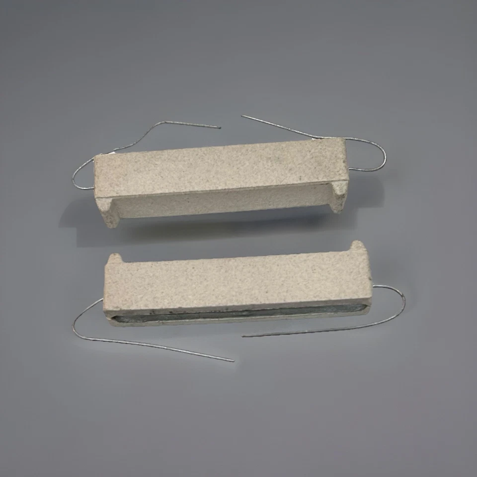 Resistencia ignífuga de cerámica NTE 15W147 470Ω 5% 15W - Enrollado de alta potencia 2 piezas Foto 2 de 3