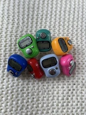 Electronic Finger Counter 5 Digit LCD Digital Display Tally Clicker 7 Pack