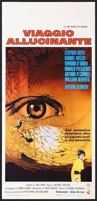 AMAZING JOURNEY SCI-FI FILM POSTER 1966 FANTASTIC VOYAGE PLAYBILL POSTER