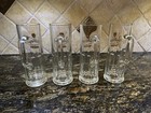 4 Excellent Vintage Radeberger Pilsner German Beer Glasses  Mugs Tankards 0.4L — photo 6