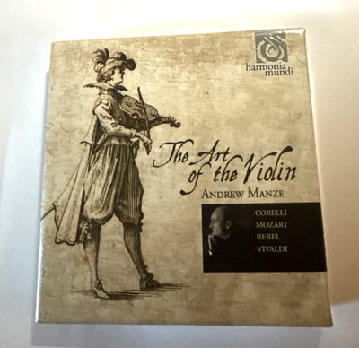 Andrew Manze: Art of the Violin (5-CD box, harmonia mundi  2009)gift quality NEW
