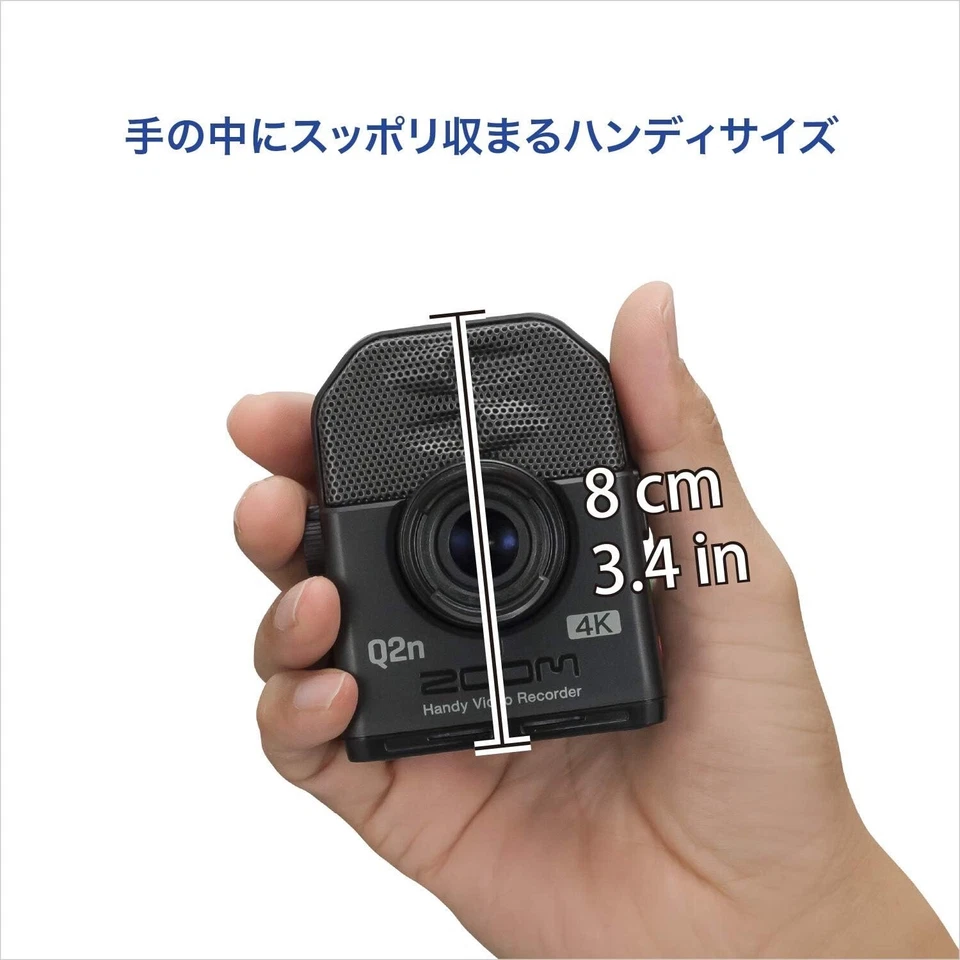 Videoregistratore pratico ZOOM Q2n-4K nero di alta qualità 24 bit/96 kHz... - Immagine 4 di 4