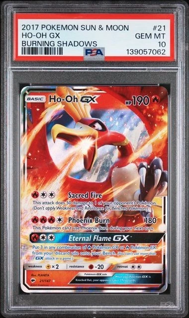 Pokmon TCG Sm-Burning Shadows Grade 10 Individual Collectible Card Game  Cards for sale | eBay