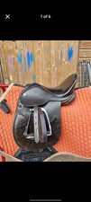 12" English Leather Wide Saddle Brown