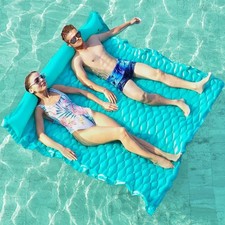 Giant Inflatable Floating Mat - Pool Float Lake Float Raft Lounge Floating Water