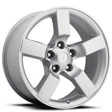 20x9" Ford Lightning Wheels FR 50 Silver OEM Replica Rims (A01)