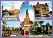 Papenburg Ems Niedersachsen Friederike von Papenburg Rathaus Hauptkanal Torfschi