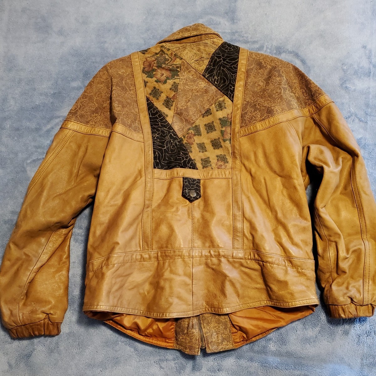 Vintage Winlit 1969 Women's Genuine Leather Jacket Size Medium