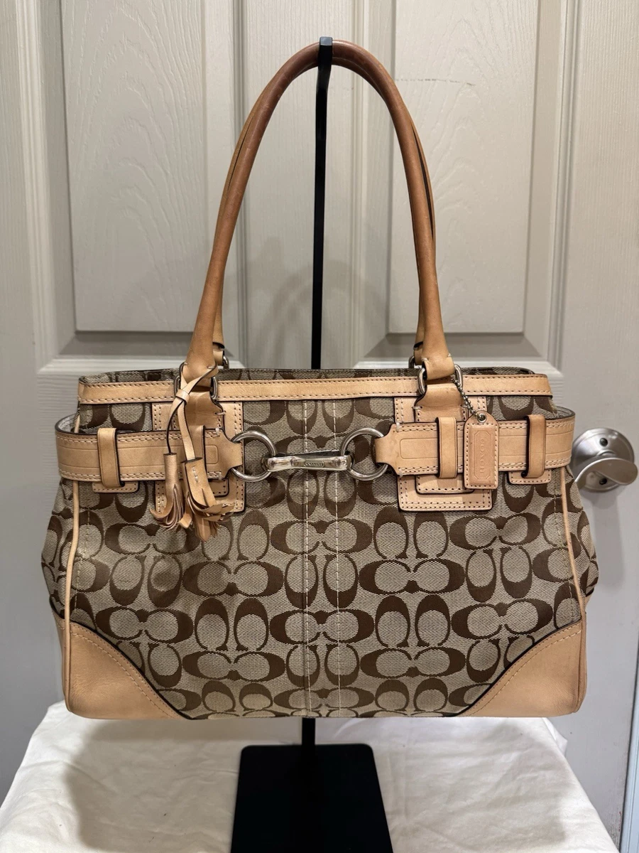 Coach Hampton Satchel/Top Handle Bag Brown Bags & Handbags for
