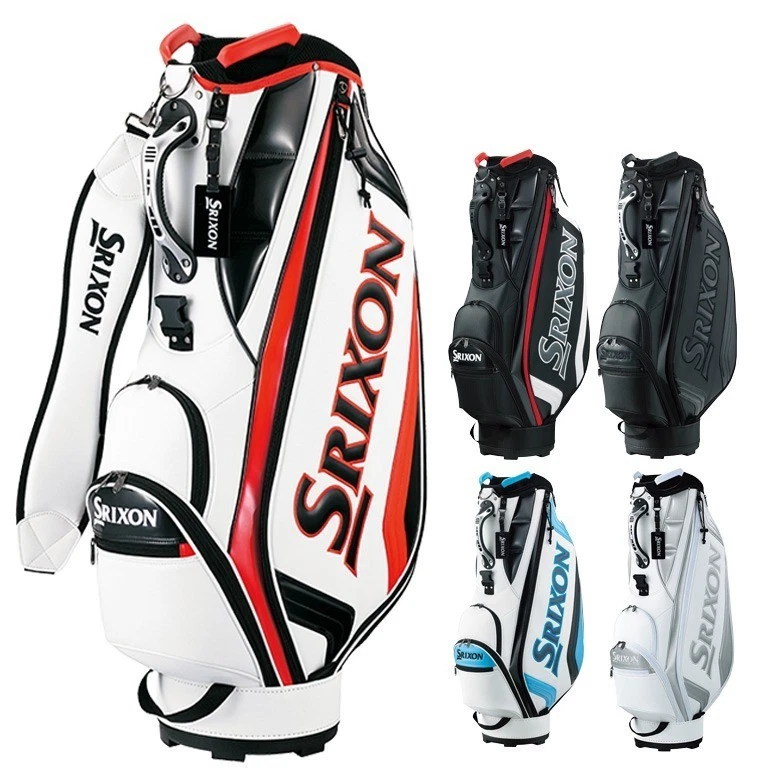 Dunlop Golf SRIXON Cart Bag 9.5inch Lightweight 3.0kg 4-way 2024 Men White/Blue  - Image 3 of 4