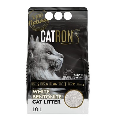 10L CATRON klumpende Katzenstreu Activated Carbon   Bentonitstreu mit Aktivkohle