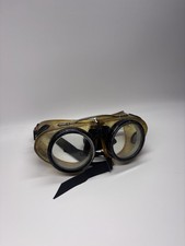 Vintage Willson Safety /Driving Goggles Steampunk Motorcycle