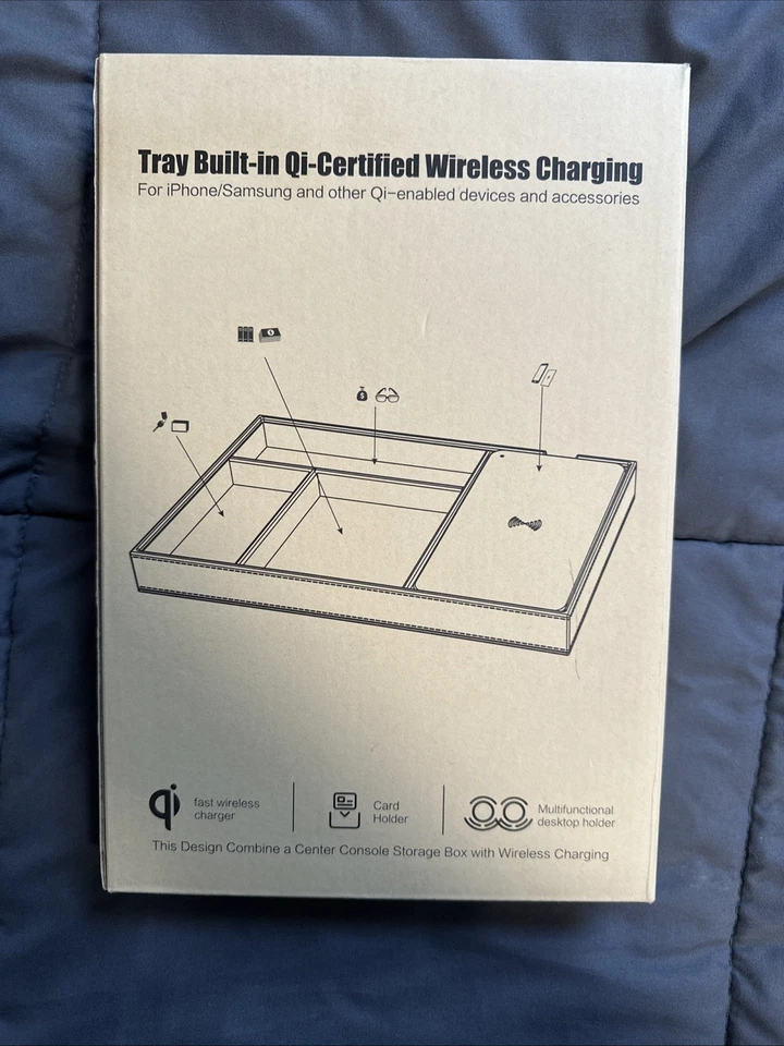 Tray Built Wireless Charging Station iPhone/Samsung Brand New!! - Image 2 of 4