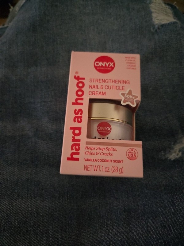 Onyx Professional Hard As Hoof Strengthening Nail Cuticle Cream Special Edition