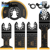 Multitool SäGebläTter Titan FüR Holz Kunststoff Metall 5 StüCk Set