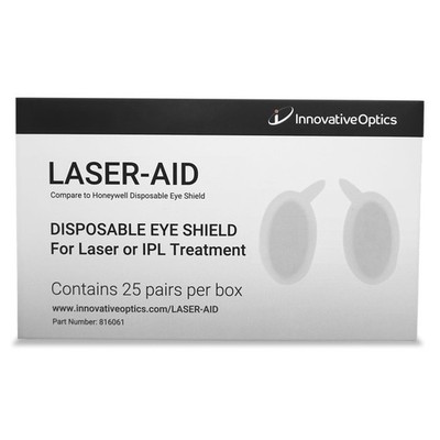 Laser-Aid Disposable Eye Shields - Precision Protection for Lasers | Easy App...