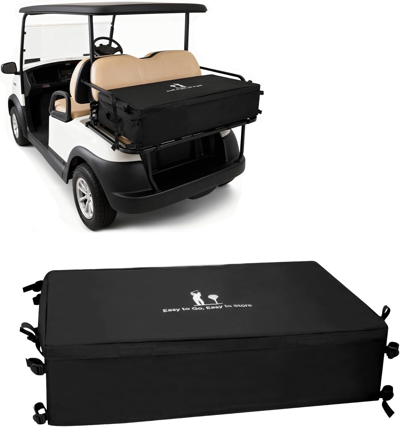 Cart Storage Bag, Golf Cart Accessories Compatible With Yama