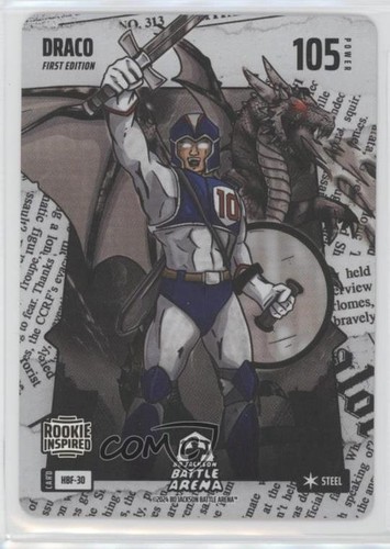 2024 Bo Jackson Battle Arena TCG Alpha Edition Headlines Battlefoil Draco