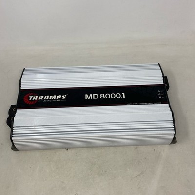 Taramps MD 8000.1 2Ω 8000W Mono Car Amplifier, Silver/Black | eBay