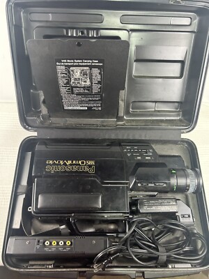 Vintage Panasonic PV-300D VHS OmniMovie Camcorder TESTED | eBay