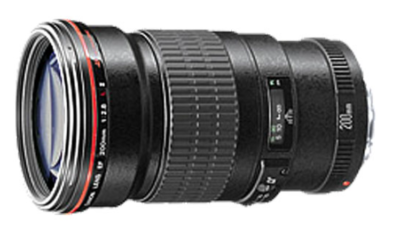 Canon Single Focus Telephoto Lens EF200mm F2.8 II USM Full Size