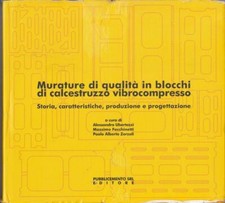 MURATURE DI QUALITA' IN BLOCCHI DI CALCESTRUZZO VIBROCOMPRESSO con CD
