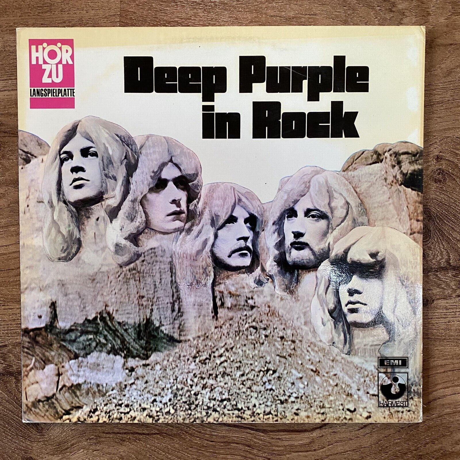 DEEP PURPLE In Rock 1970 German Import LP Harvest SHZE 288 Germany