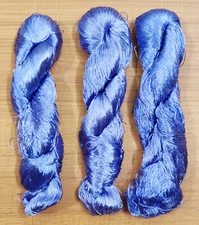  3 Thread Yarn Lace Skeins Knitting Work Reel Silk Fabric 345g Woven Sari