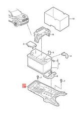 VW ATLAS CROSS SPORT TERAMONT CA1 CMC BATTERY CONSOLE 3QF915331 NO DUTY TO 🇺🇸