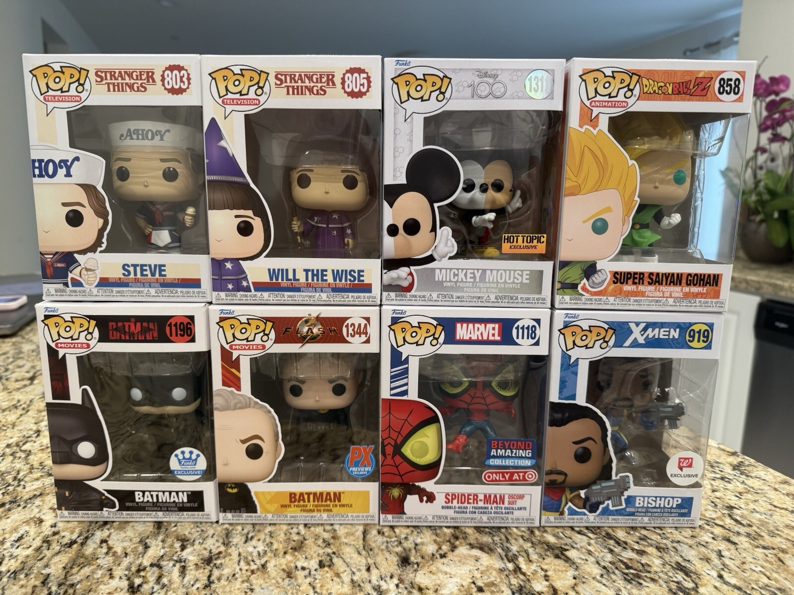Funko Pop! Bundle Lot (8)