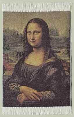 "Mona Lisa",16x10 Miniatur 1:12 f.d Teppich Puppenstube/Puppenhaus 10501 