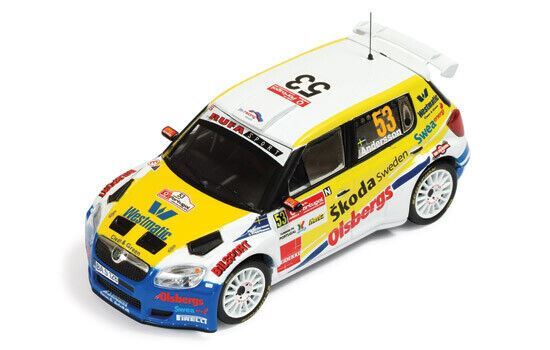 IXO 1:43 RAM433 Skoda Fabia S2000 2010 Portugal #53 Andersson & Fredriksson New