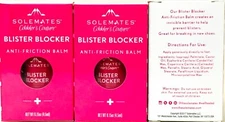 3 Count SoleMates Cobbler's Couture 0.15 Oz Blister Blocker Anti-Friction Balm