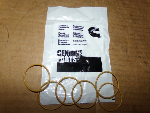 (6) Cummins 3330538 O-RING INJECTOR SEALS Genuine OEM Six in sale Fast Ship