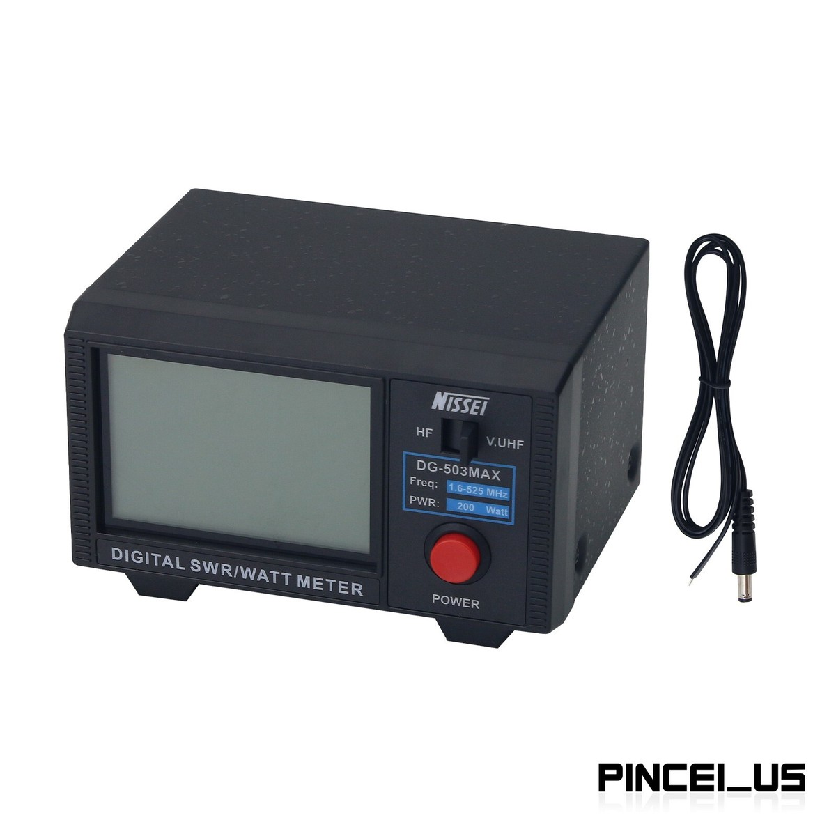 NISSEI DG-503MAX Digital SWR Meter CW/FM/SSB/AM/DMR SWR Watt Meter