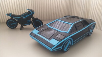 AUTOMAN car and motorcycle set 1/18 Scale 3D Print Model, not toys nor for kids