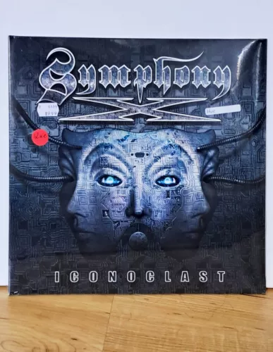 SEALED Brand New- Symphony X - Iconoclast vinyl BLUE COLOR  PROG METAL 2011 !!