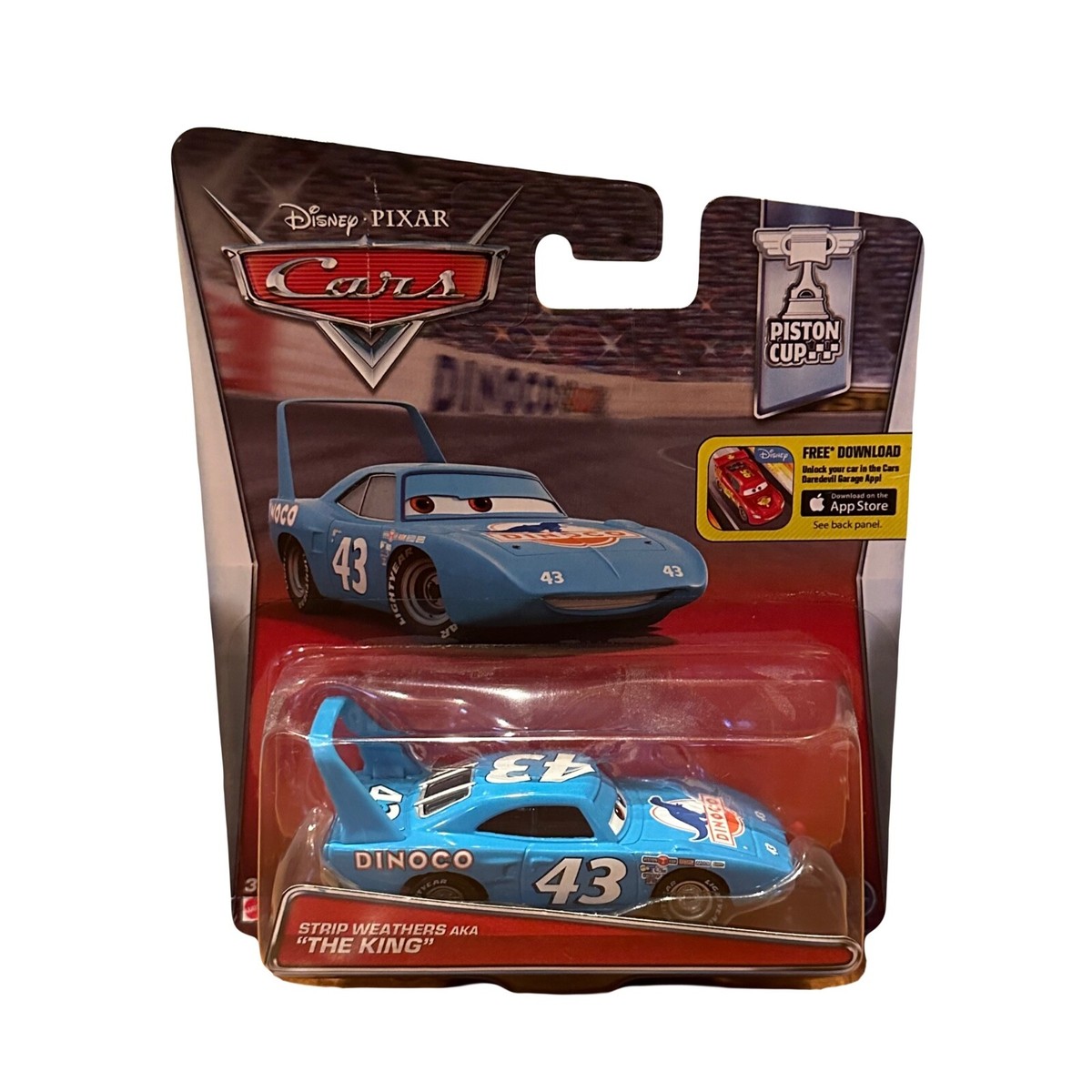 Disney カーズ　グレイ・ホーラー - KING #43 Disney Pixar Cars Strip Weather aka The King #43 1:55 Vehicle