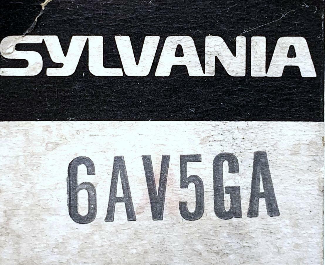 Sylvania 6AV5GA Electronic Tube | eBay