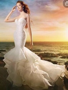 alfred angelo ariel wedding dress