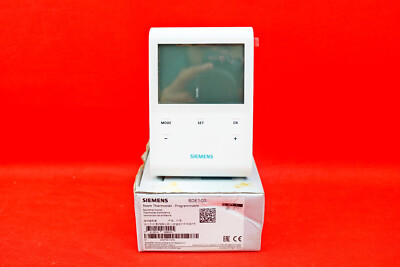 Siemens RDE100 festverdrahtetes 7 Tage digital programmierbares Raumthermostat
