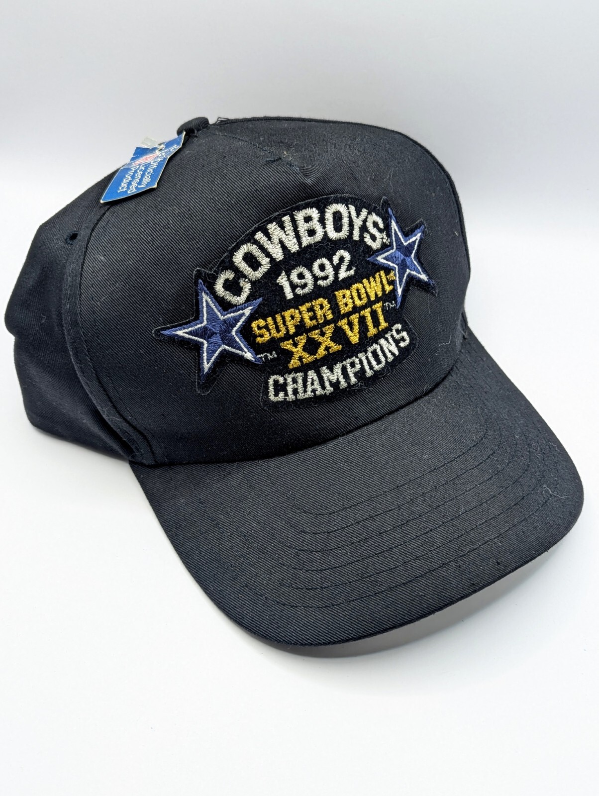 Vtg Dallas Cowboys 1992 Super Bowl XXVII Hat Champions SnapBack Trucker Cap NEW