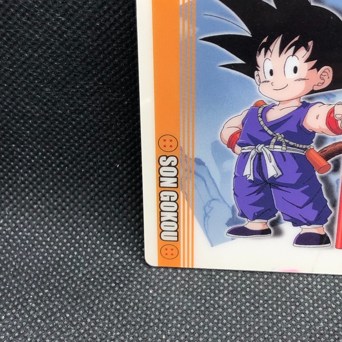 Son Goku Dragon Ball Z 2003 No.6 plastic Card Shueisha Bandai