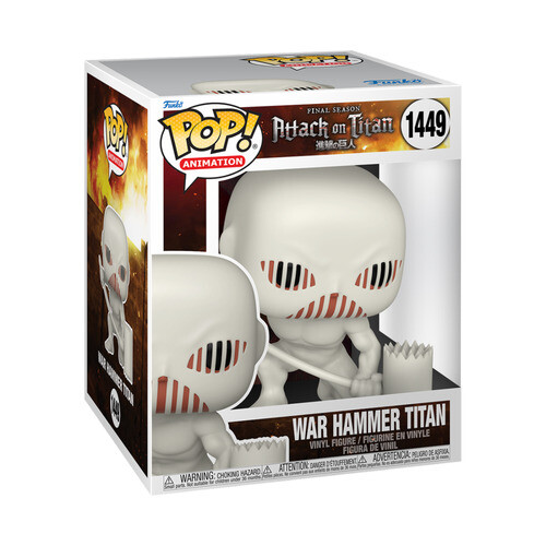 7024787 Merchandising Attack On Titan: Funko Pop! Super - War Hammer Titan (Viny