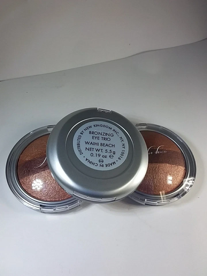 X3 Sue Devitt Bronzing Eye Trio Waihi Beach .19 OZ Foto 4 de 4